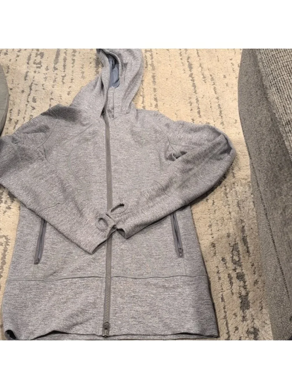 Lululemon Stride Jacket II Heathered Medium Grey / Ambient Grey